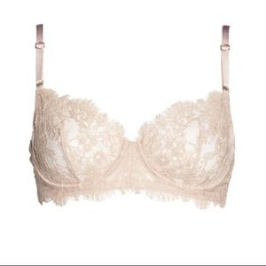 NWT Skarlett Blue Lace Balconette Bra